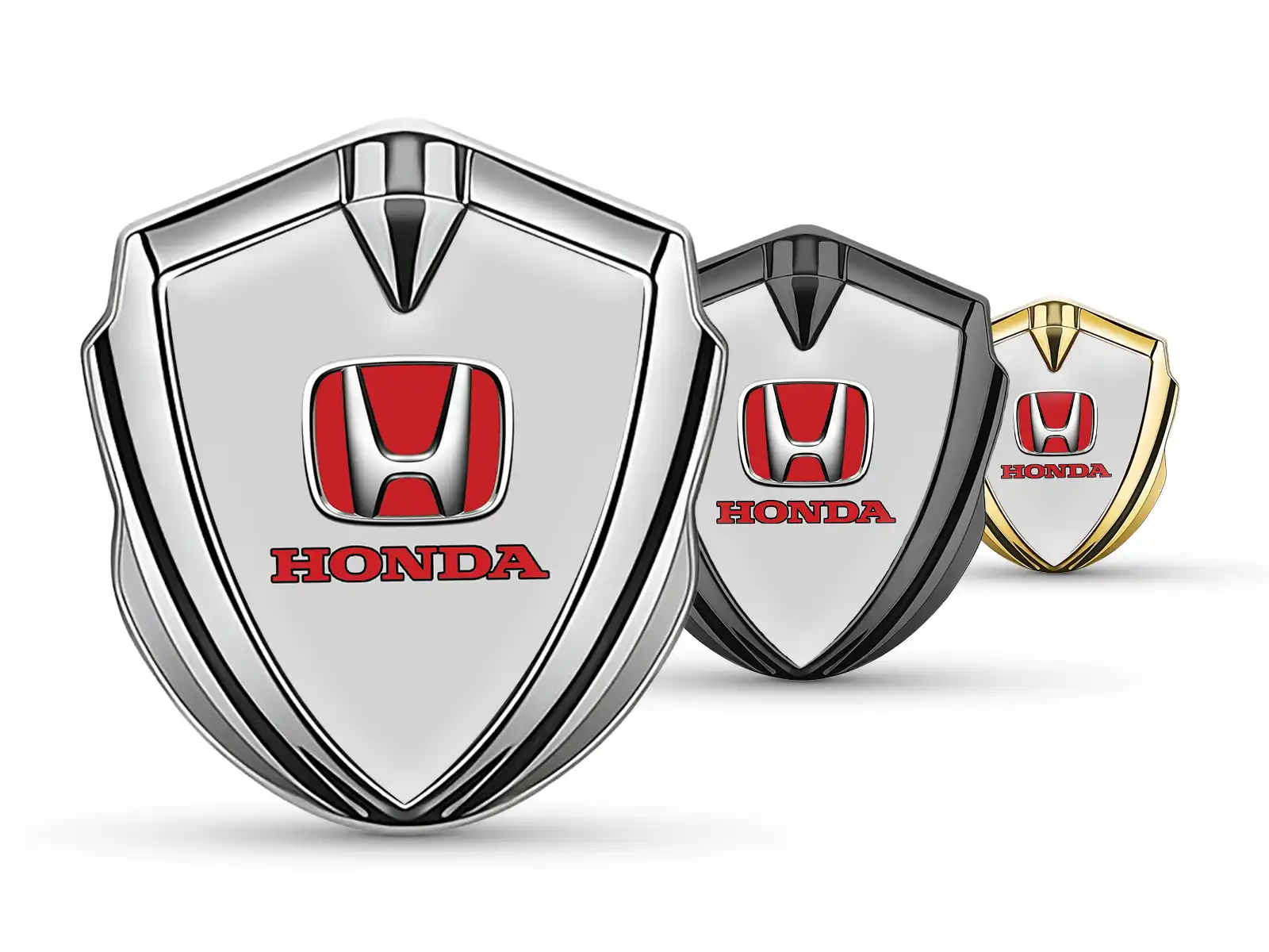 Honda Emblem Metall Abzeichen Sportliches Design Schick